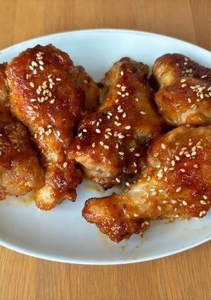 焼肉のタレで手羽元のヤンニョムチキン風-レシピのメイン写真