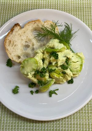 空豆のディップ🫛付け合わせ♪-レシピのメイン写真