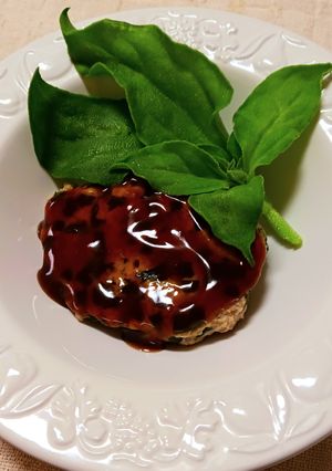 豚こま肉がやわ美味しいニラ豚ハンバーグ-レシピのメイン写真