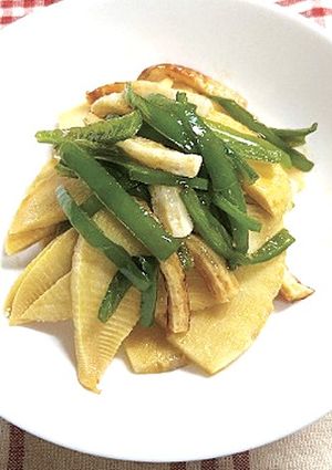 たけのことちくわのオイスターソース煮-レシピのメイン写真