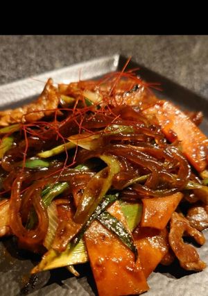もしも陳さんが麻婆チャプチェを作ったなら-レシピのメイン写真