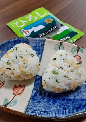 ひろしと揚げ玉のおにぎり-レシピのメイン写真