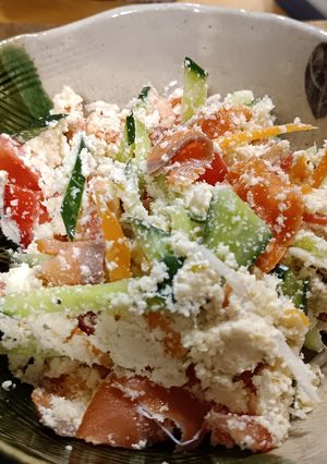 スモークサーモンとおからのサラダ-レシピのメイン写真