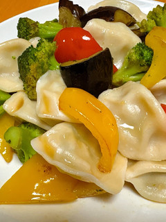 水餃子と彩り野菜の炒め ゆずポン酢風味-レシピのメイン写真