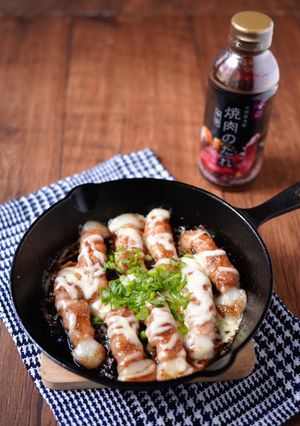 悪魔の餅肉巻き-レシピのメイン写真