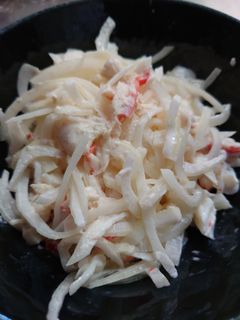 簡単!!新玉ねぎ☆カニかまサラダ-レシピのメイン写真