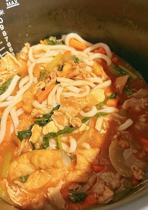 【クックフォーミー】カレーうどん-レシピのメイン写真