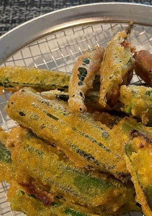 オクラの カレーフリッター-レシピのメイン写真