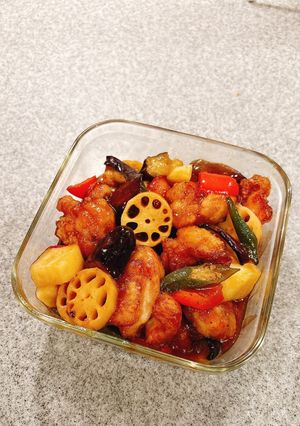 鶏と野菜の黒酢あん（大戸屋風）-レシピのメイン写真