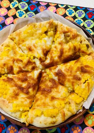 もろこし山盛り●畑がそのまま着陸したピザ-レシピのメイン写真
