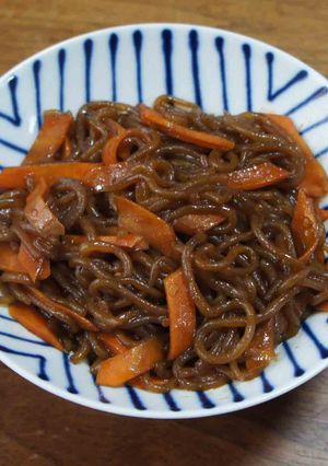 糸コンで簡単チャプチェ風-レシピのメイン写真