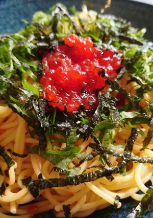 ☆筋子と大葉パスタ☆-レシピのメイン写真