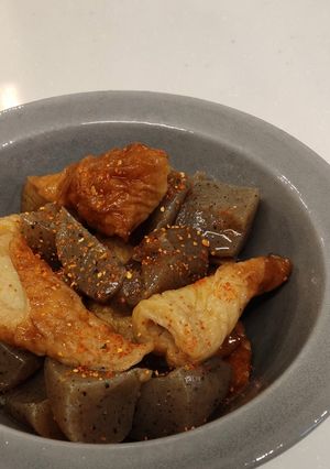 竹輪とこんにゃくの甘辛煮【ホットクック】-レシピのメイン写真
