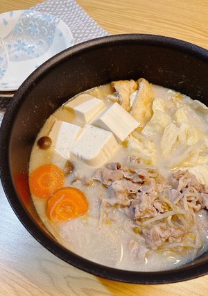 市販級のおいしさ！ごま豆乳鍋つゆ-レシピのメイン写真