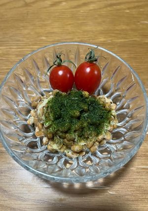 白味噌と柚子胡椒の納豆あえ-レシピのメイン写真