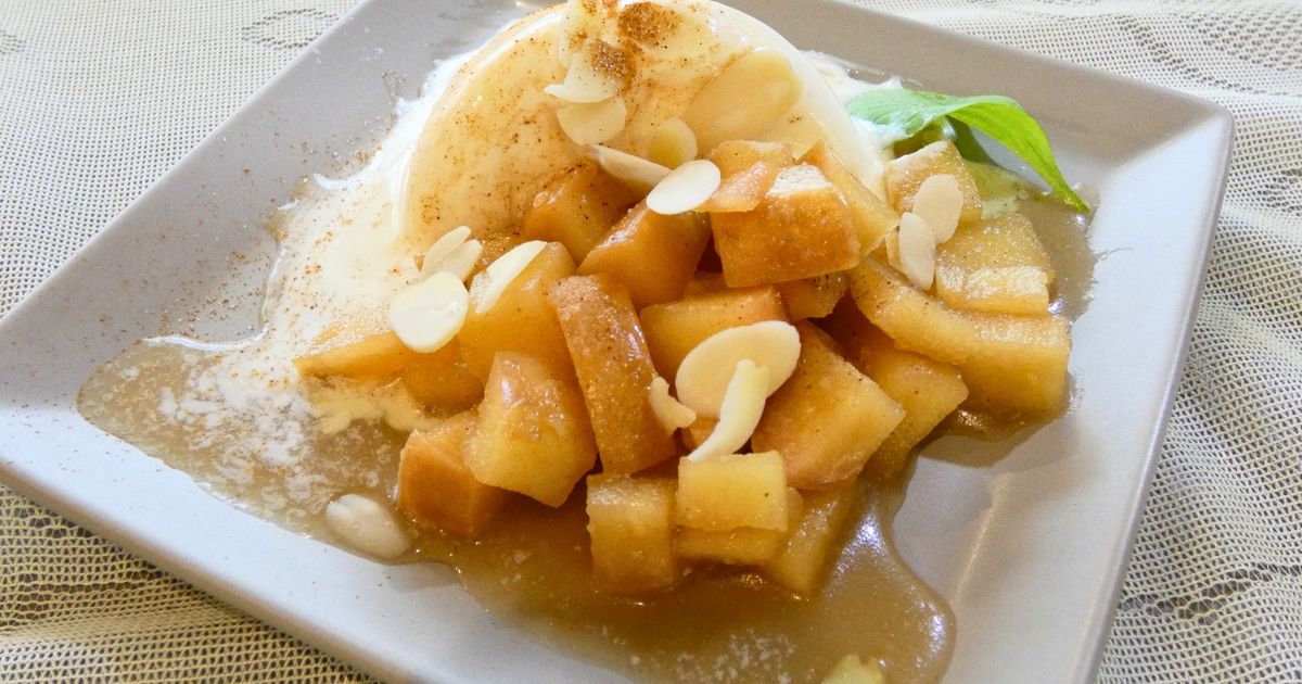 健康パワー】アップルシナモンのデザート by よりみち