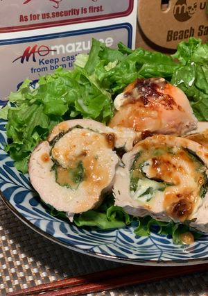 鶏むね大葉チーズ焼き❕-レシピのメイン写真