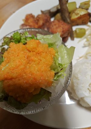 新玉ねぎと人参の食べるドレッシング-レシピのメイン写真