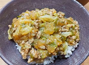 子供が喜ぶ！豚ひき肉と野菜の甘辛そぼろ丼-レシピのメイン写真