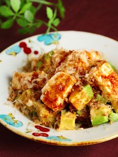 豆腐とアボカドのおかかまぶし-レシピのメイン写真