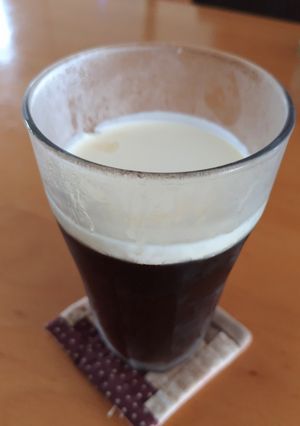 ゼラチンも一緒にドリップコーヒーゼリー-レシピのメイン写真