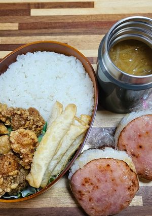高校生男子お弁当26年2月3日-レシピのメイン写真