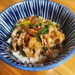 รูปของ 簡単☆にんにく豚丼