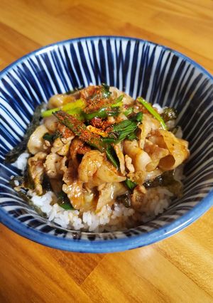 簡単☆にんにく豚丼-レシピのメイン写真