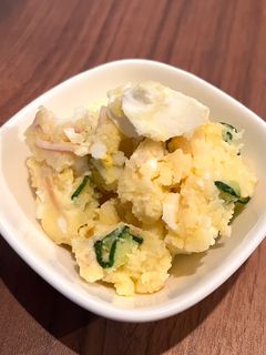 甘酸っぱいらっきょうのポテトサラダ-レシピのメイン写真
