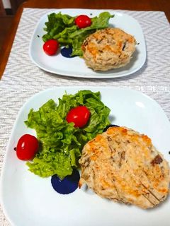 ミコばあばの鶏ミンチとごぼうのバーグ-レシピのメイン写真