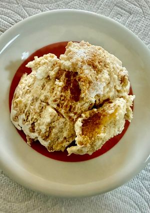 夏のシナモンレアチーズ風ヨーグルトケーキ-レシピのメイン写真