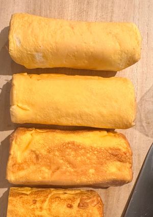 ◯◯を入れて冷めてもフワフワ厚焼き玉子-レシピのメイン写真