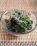 超簡単♡ほうれん草のごま和え♪