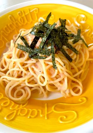 10分簡単❣️たらこのスパゲッティー-レシピのメイン写真