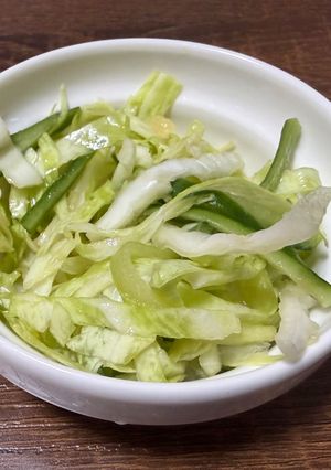 チョレギキャベツ-レシピのメイン写真