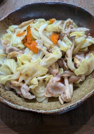 キャベツ野菜炒め-レシピのメイン写真