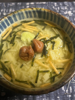 スパゲティ de お茶漬けモドキ-レシピのメイン写真
