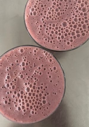 【スムージー】ブルーベリー人参トマト豆腐-レシピのメイン写真