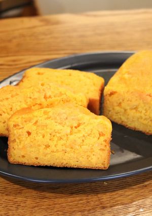 簡単！もちもち米粉のキャロットケーキ-レシピのメイン写真
