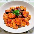 簡単夕飯主菜昼食さつまいもと鶏肉ヤムニョムチキン