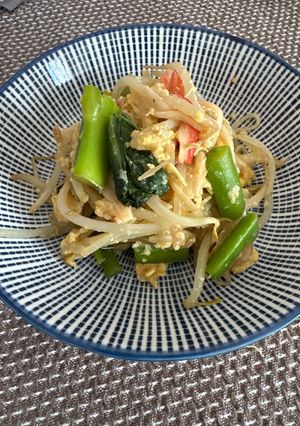 つるむらさきのあっさり中華風炒め-レシピのメイン写真