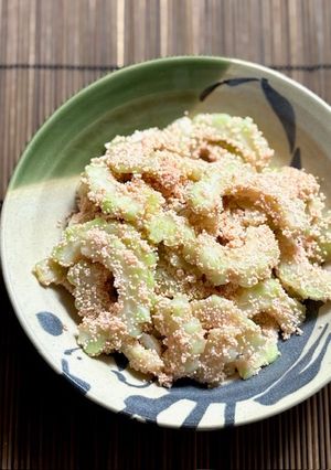 白ゴーヤのたらこ炒め-レシピのメイン写真