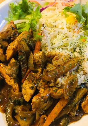 １袋→２皿のカレー●細切り具材のカレー-レシピのメイン写真