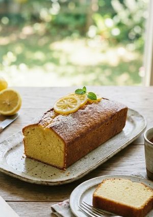 甘酸っぱいレモンパウンドケーキ-レシピのメイン写真