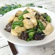 鶏胸肉とピーマンのニンニク焼肉のタレ炒め