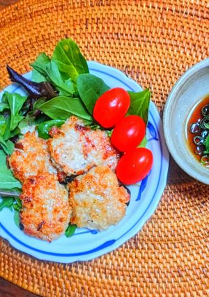 鶏つくねポン酢-レシピのメイン写真