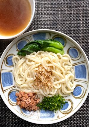 ピリ辛つけうどん-レシピのメイン写真