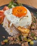 胡瓜ザクザクっ！お手軽ガパオライス