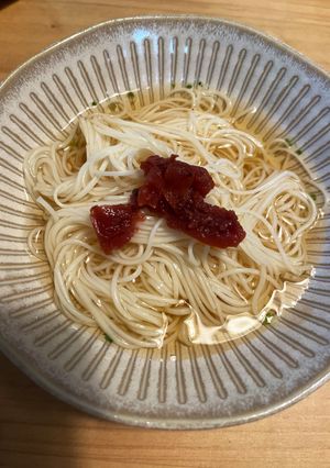 うどんスープの冷麺風-レシピのメイン写真