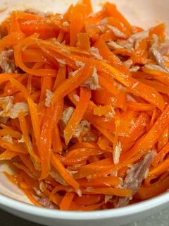 にんじんとツナ🥕-レシピのメイン写真